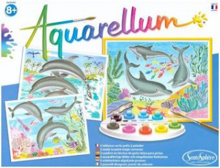 Joc / Jucărie Aquarell-Malerei - Aquarellum Delfine 
