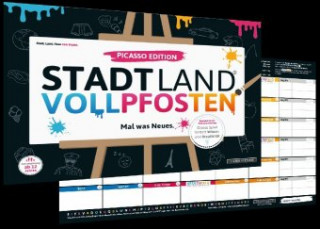 Spiel/Spielzeug DENKRIESEN - STADT LAND VOLLPFOSTEN® - PICASSO EDITION - "MAL WAS NEUES." 