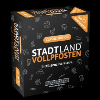 Hra/Hračka DENKRIESEN - STADT LAND VOLLPFOSTEN - Das Kartenspiel - Classic Edition 