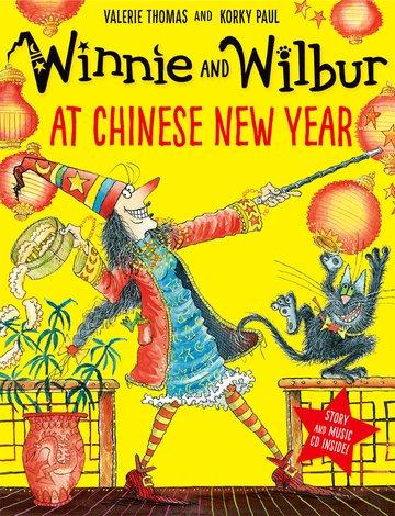 Книга Winnie and Wilbur at Chinese New Year pb/cd Valerie Thomas