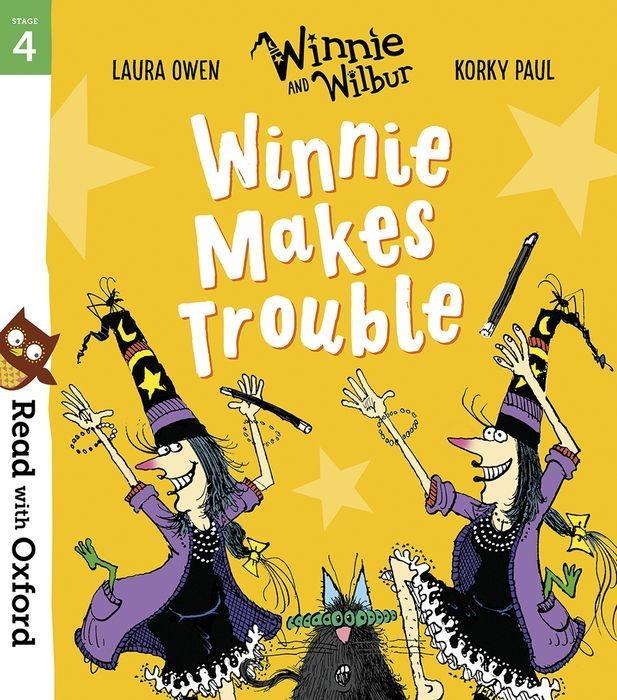 Книга Read with Oxford: Stage 4: Winnie and Wilbur: Winnie Makes Trouble Laura Owen