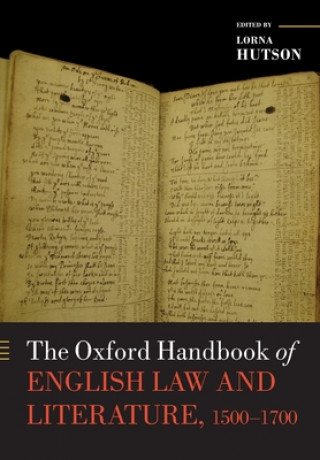 Carte Oxford Handbook of English Law and Literature, 1500-1700 