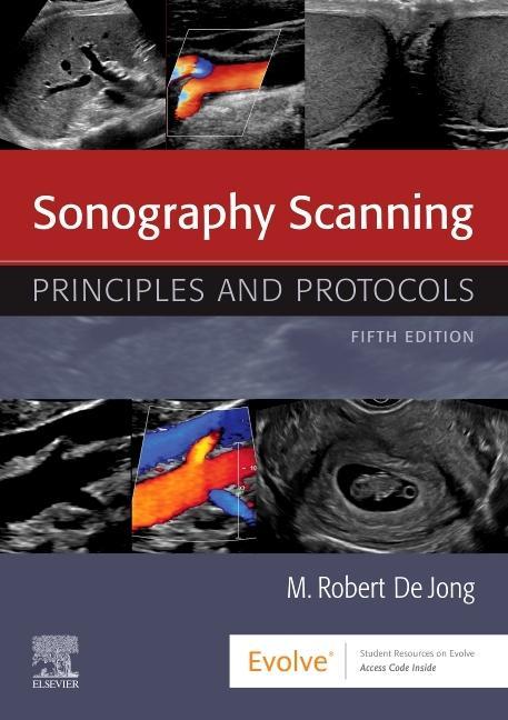 Книга Sonography Scanning de Jong