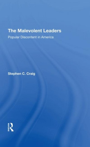 Kniha Malevolent Leaders Stephen C Craig