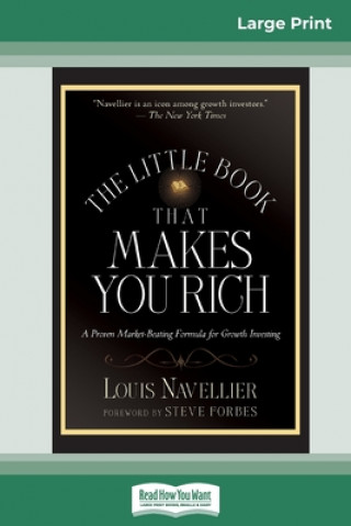 Knjiga Little Book That Makes You Rich (16pt Large Print Edition) Steve Forbes