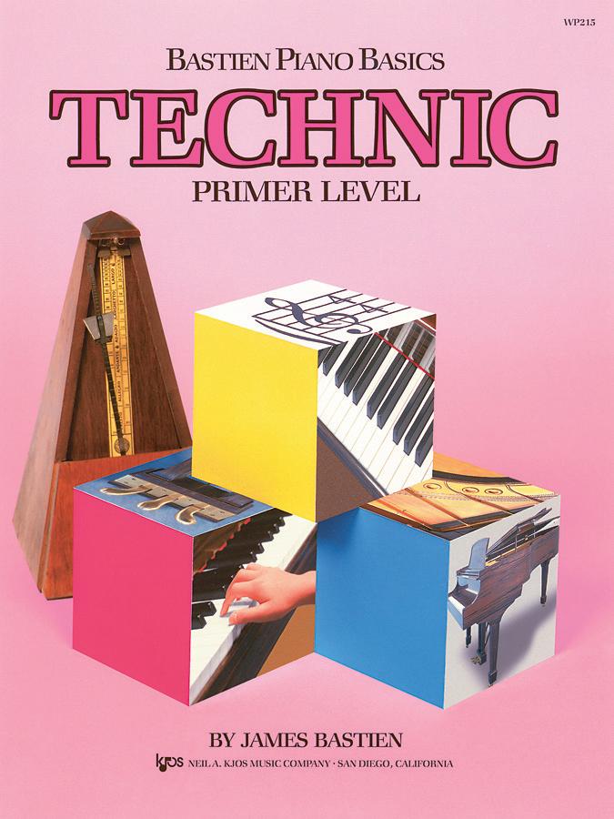 Prasa Bastien Piano Basics: Technic Primer James Bastien