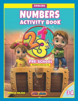 Kniha Numbers from 0-12: Activity Book Monica Mejias