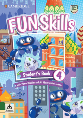 Книга Fun Skills Level 4/Movers Student's Book with Home Booklet and Mini Trainer with Downloadable Audio David Valente