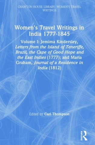 Kniha Women's Travel Writings in India 1777-1854 