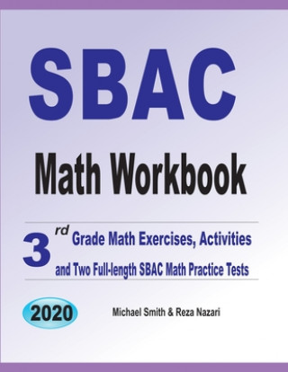 Kniha SBAC Math Workbook Reza Nazari