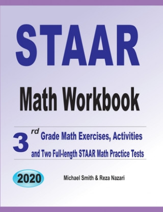 Kniha STAAR Math Workbook Reza Nazari