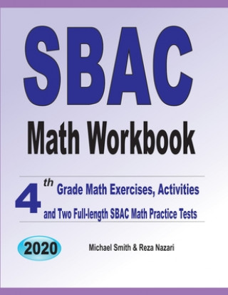 Kniha SBAC Math Workbook Reza Nazari