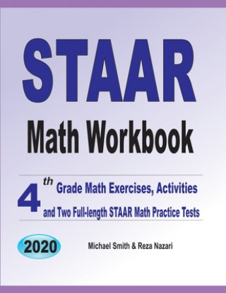 Kniha STAAR Math Workbook Reza Nazari
