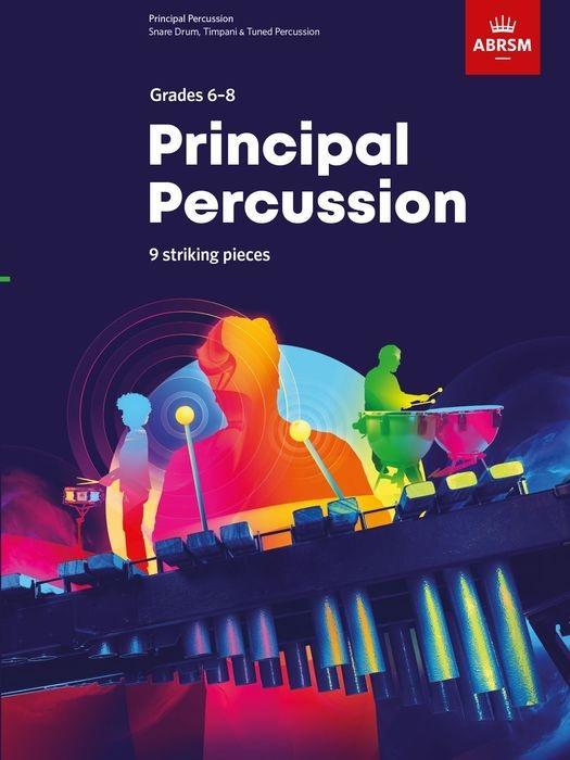 Articles imprimés Principal Percussion Grades 6-8 : 9 Striking Pieces. from 2020 PERCUSSION