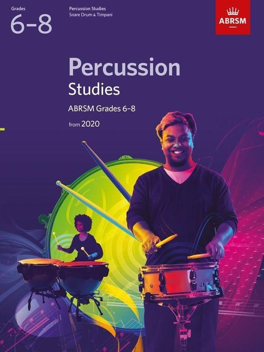 Tlačovina Percussion Studies, ABRSM Grades 6-8 PERCUSSION