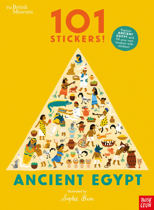 Könyv British Museum 101 Stickers! Ancient Egypt 