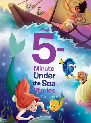 Könyv 5-Minute Under the Sea Stories Disney Storybook Art Team