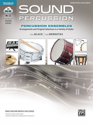 Buch Sound Percussion Ensembles: Arrangements and Original Selections in a Variety of Styles, Book & Online Media Chris Bernotas