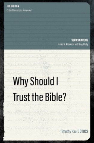 Kniha Why Should I Trust the Bible? 