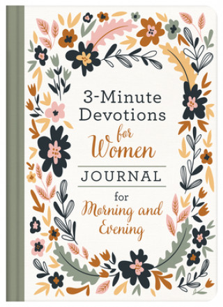 Kniha 3-Minute Devotions for Women Journal for Morning and Evening 