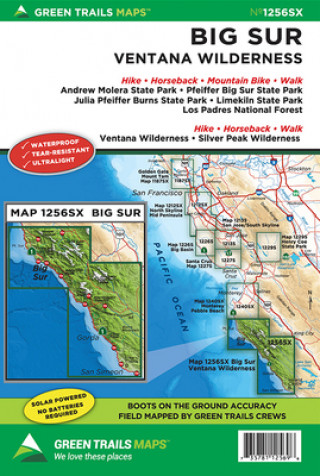 Tiskani izdelki Big Sur Ventana Wilderness, CA No. 208sx 