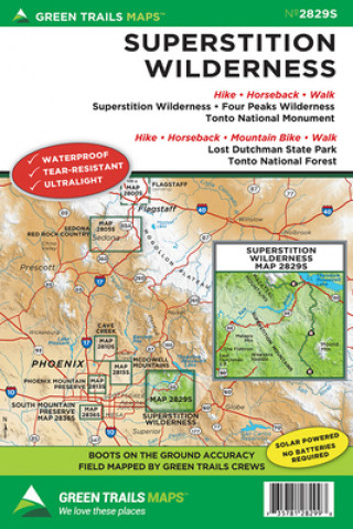 Tiskovina Superstition Wilderness, AZ No. 2829s 