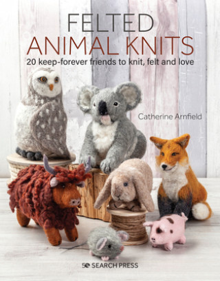 Книга Felted Animal Knits 