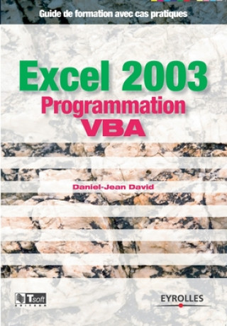 Knjiga Excel 2003 Programmation VBA Daniel-Jean David