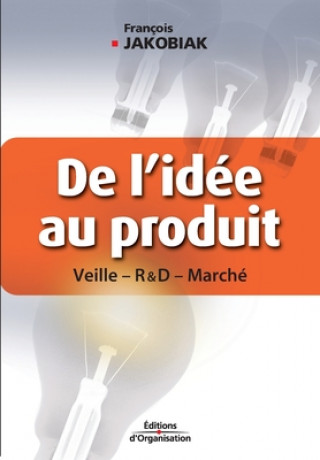Livro De l'idee au produit François Jakobiak