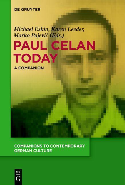 Kniha Paul Celan Today Karen Jane Leeder