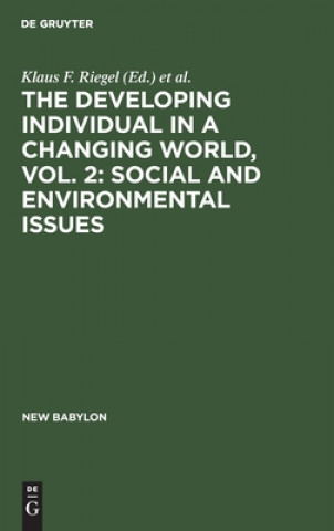 Buch Developing Individual in a Changing World, Vol. 2: Social and environmental issues John A. Meacham