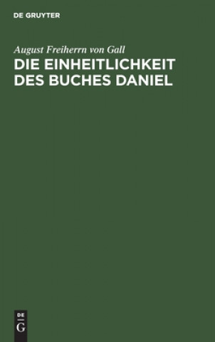Carte Einheitlichkeit des Buches Daniel 