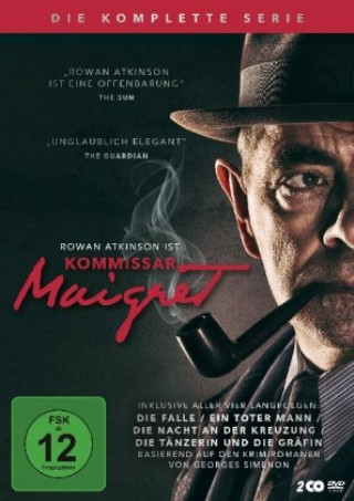 Filmek Kommissar Maigret - Die komplette Serie, 2 DVD Georges Simenon