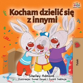 Könyv I Love to Share (Polish edition) Kidkiddos Books