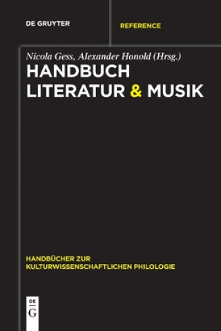 Kniha Handbuch Literatur & Musik Alexander Honold