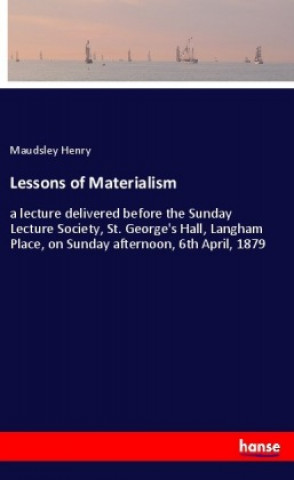 Buch Lessons of Materialism 