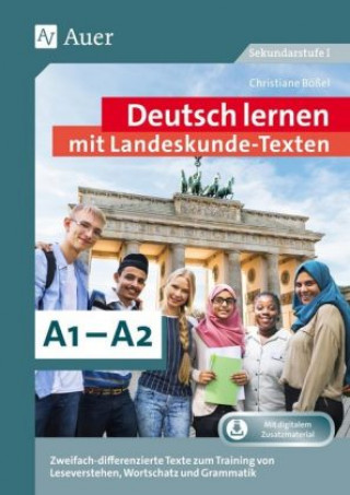 Carte Deutsch lernen mit Landeskunde - Texten A1 - A2 