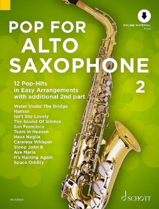 Printed items Pop For Alto Saxophone 2 Uwe Bye