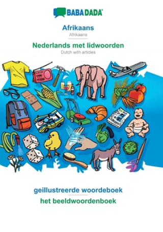 Könyv BABADADA, Afrikaans - Nederlands met lidwoorden, geillustreerde woordeboek - het beeldwoordenboek 