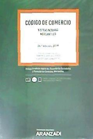 Kniha CÓDIGO DE COMERCIO Y OTRAS NORMAS MERCANTILES DUO RAMON GARCIA LUENGO
