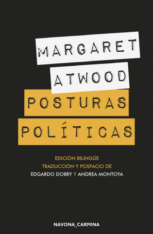 Carte POSTURAS POLÍTICAS Margaret Atwood