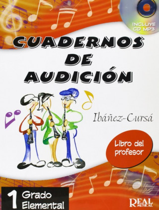 Kniha CUADERNOS DE AUDICIÓN GRADO 1 MEDIO LIBRO DEL PROFESOR +CD IBAÑEZ