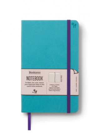 Kalendár/Diár Bookaroo Notebook  - Turquoise 