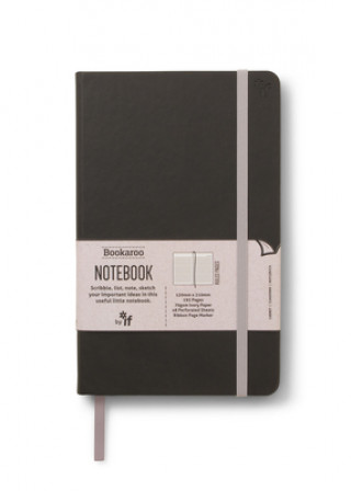 Naptár/Határidőnapló Bookaroo Notebook  - Black 