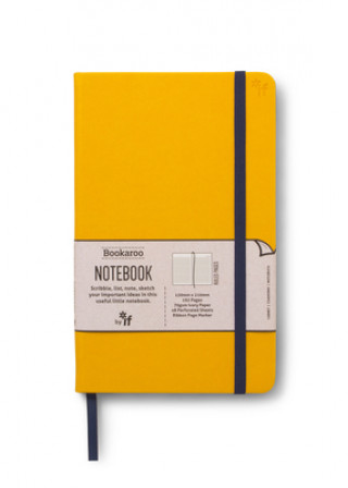 Naptár/Határidőnapló Bookaroo Notebook  - Mustard 