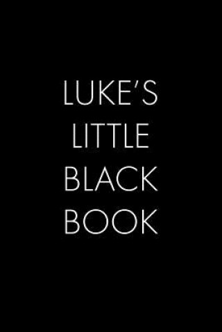 Książka Luke's Little Black Book: The Perfect Dating Companion for a Handsome Man Named Luke. A secret place for names, phone numbers, and addresses. Wingman Publishing