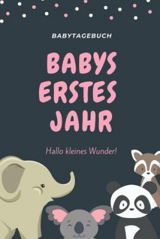 Kniha Babytagebuch Babys Erstes Jahr Hallo Kleines Wunder: A5 52 Wochen Kalender als Geschenk zur Geburt - Geschenkidee für werdene Mütter zur Schwangerscha Baby Bucher Kalender
