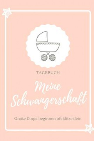 Libro Meine Schwangerschaft Große Dinge Beginnen Oft Klitzeklein Tagebuch: A5 Tagebuch mit schönen Sprüchen als Geschenk für Schwangere - Geschenkidee für w Schwangerschaft Tagebuch