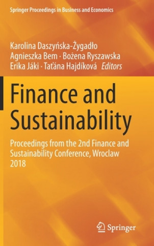 Buch Finance and Sustainability Karolina Daszynska-ygadlo