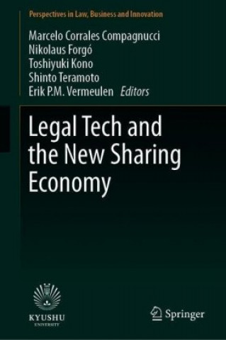 Książka Legal Tech and the New Sharing Economy Marcelo Corrales Compagnucci